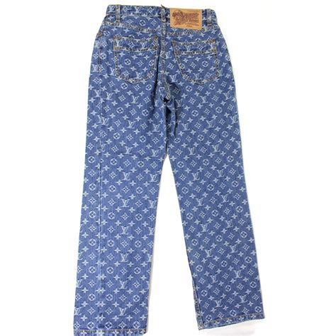 louis vuitton silk pants|Louis Vuitton denim pants.